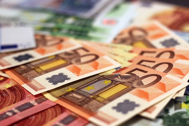 euro papírové peníze